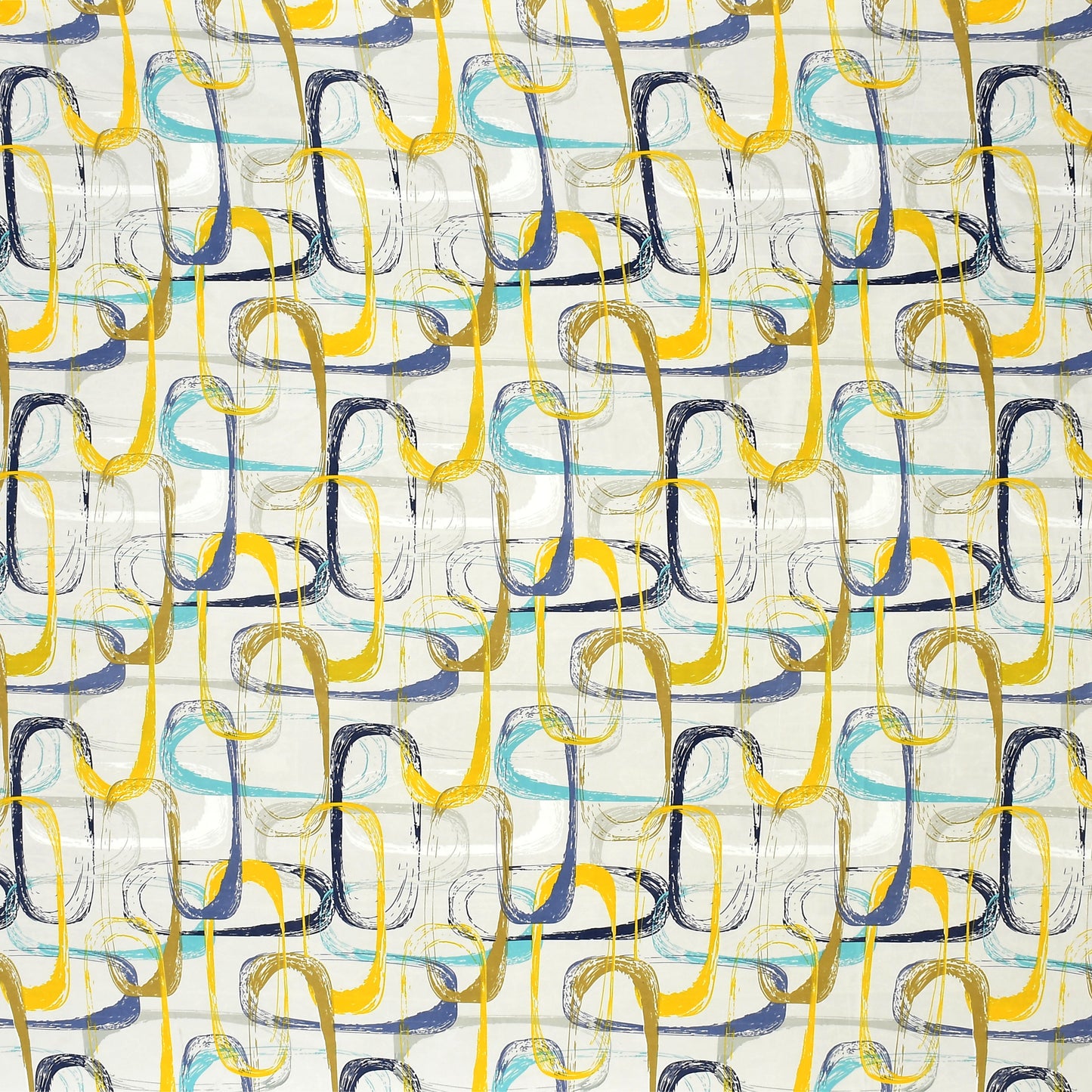 Furnofy 140 GSM Premium Double Bedsheet (90x100 Inches) with 2 Pillow Covers – Flat, Geometric Print, Soft & Durable