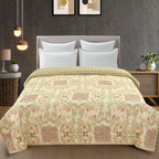 Furnofy 200 GSM Premium King Size Reversible Comforter/Quilt (220x224 cm) - Microfiber, Pack of 1