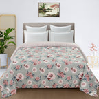 Furnofy 220 GSM Premium King Size Reversible Comforter/Quilt (220x224 cm) - Microfiber, Pack of 1