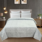 Furnofy 220 GSM Premium King Size Reversible Comforter/Quilt (220x224 cm) - Microfiber, Pack of 1