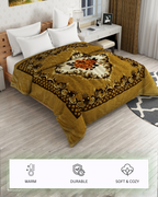 Furnofy Super Soft Blanket King Size (224x240 Cms) Light Weight - Premium Mink, Pack of 1, Brown