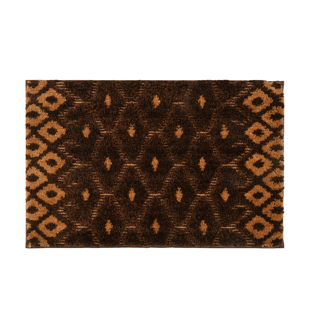 Furnofy Antiskid Lightweight Fluffy Doormats (Pack of 1, 40x60 CMs)
