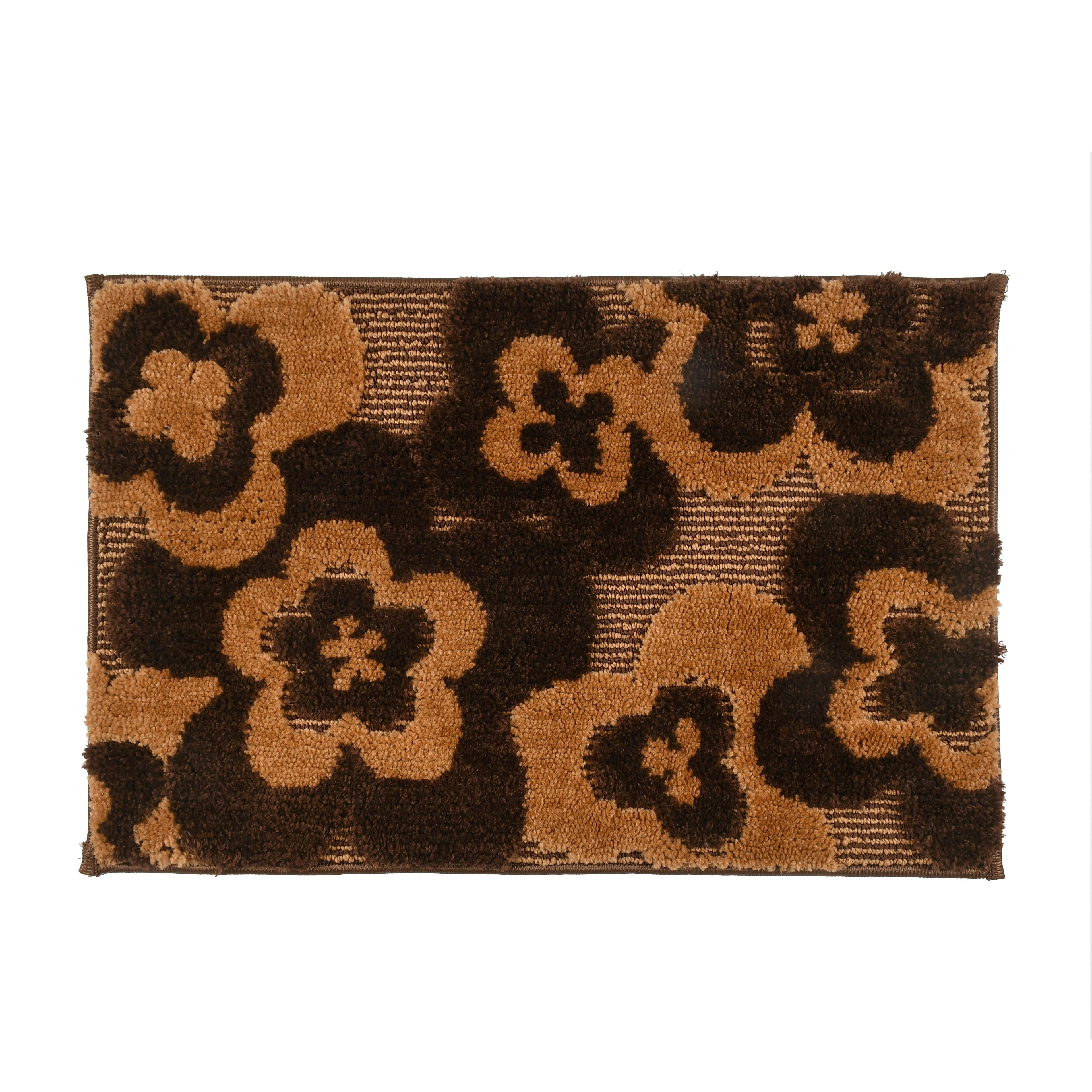 Furnofy Antiskid Lightweight Fluffy Doormats (Pack of 1, 40x60 CMs)