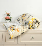 Furnofy 220 GSM Premium Single Reversible Comforter/Quilt (150x224 cm) - Microfiber, Pack of 1