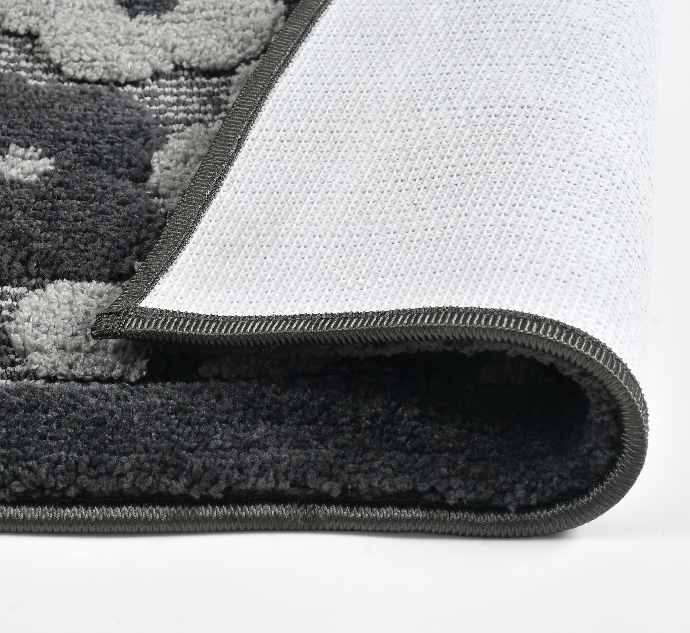 Furnofy Antiskid Lightweight Fluffy Doormats (Pack of 1, 40x60 CMs)