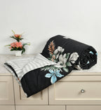 Furnofy 220 GSM Premium King Size Reversible Comforter/Quilt (220x224 cm) - Microfiber, Pack of 1