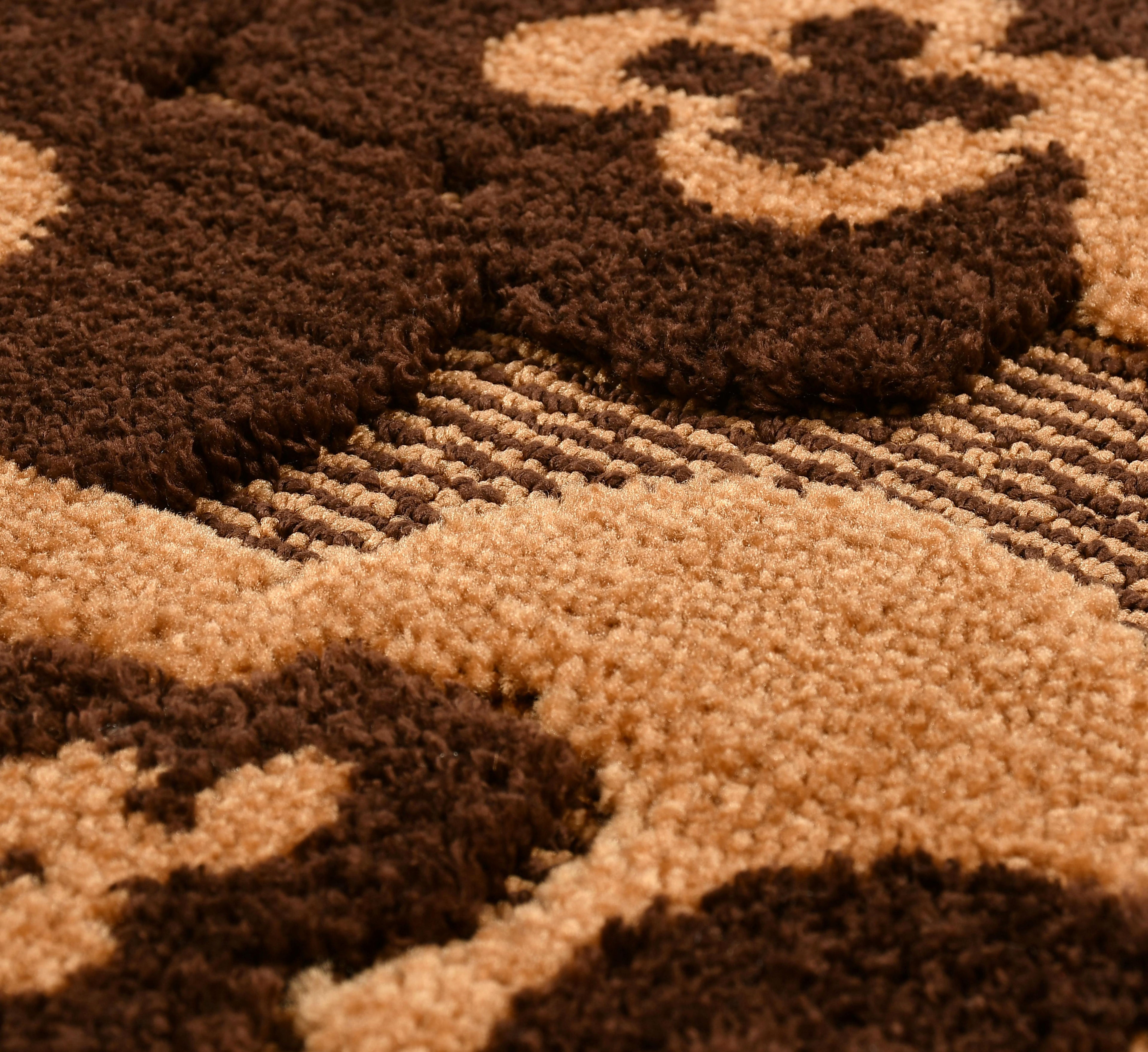 Furnofy Antiskid Lightweight Fluffy Doormats (Pack of 1, 40x60 CMs)