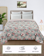 Furnofy 220 GSM Premium King Size Reversible Comforter/Quilt (220x224 cm) - Microfiber, Pack of 1