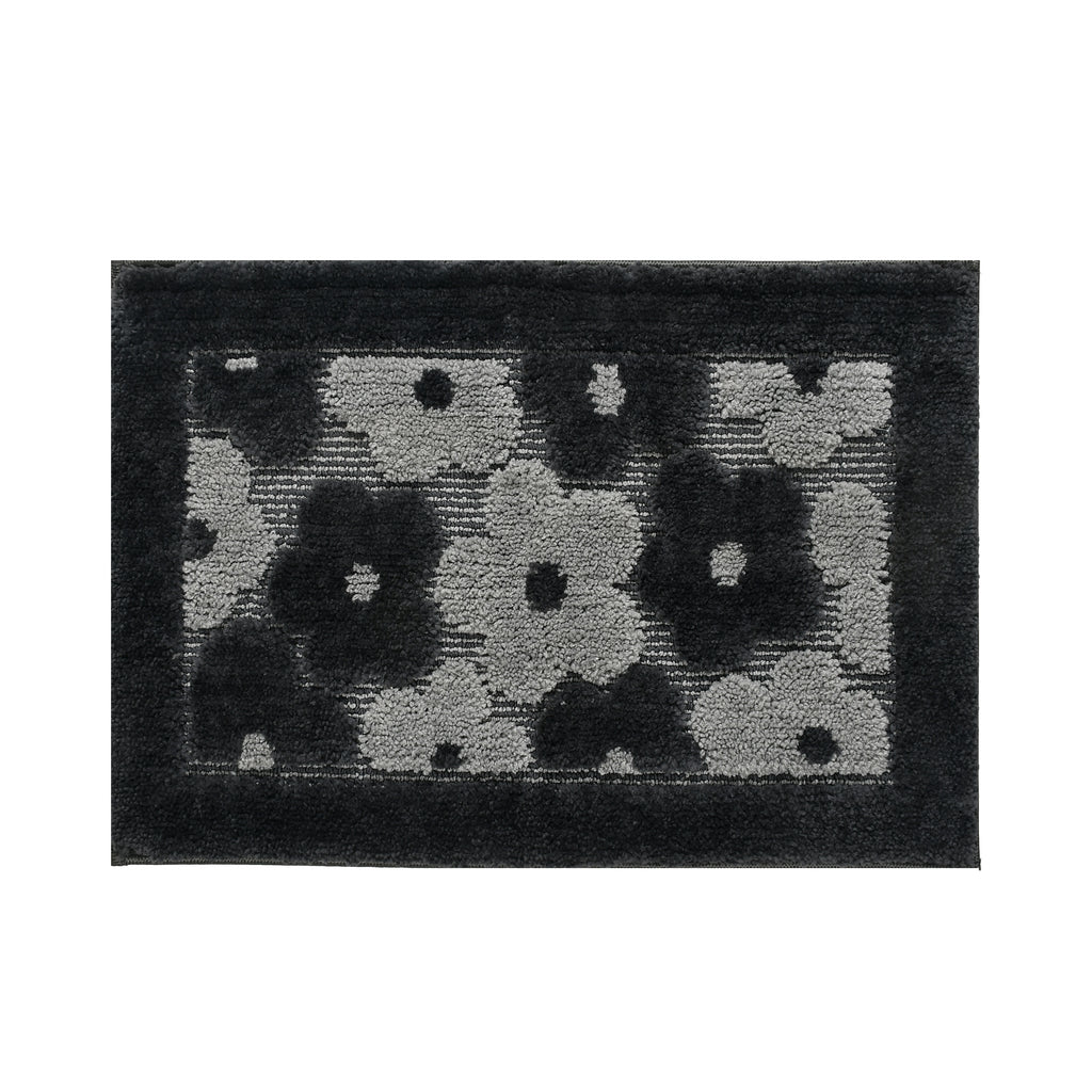 Furnofy Antiskid Lightweight Fluffy Doormats (Pack of 1, 40x60 CMs)
