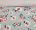 Furnofy 220 GSM Premium King Size Reversible Comforter/Quilt (220x224 cm) - Microfiber, Pack of 1