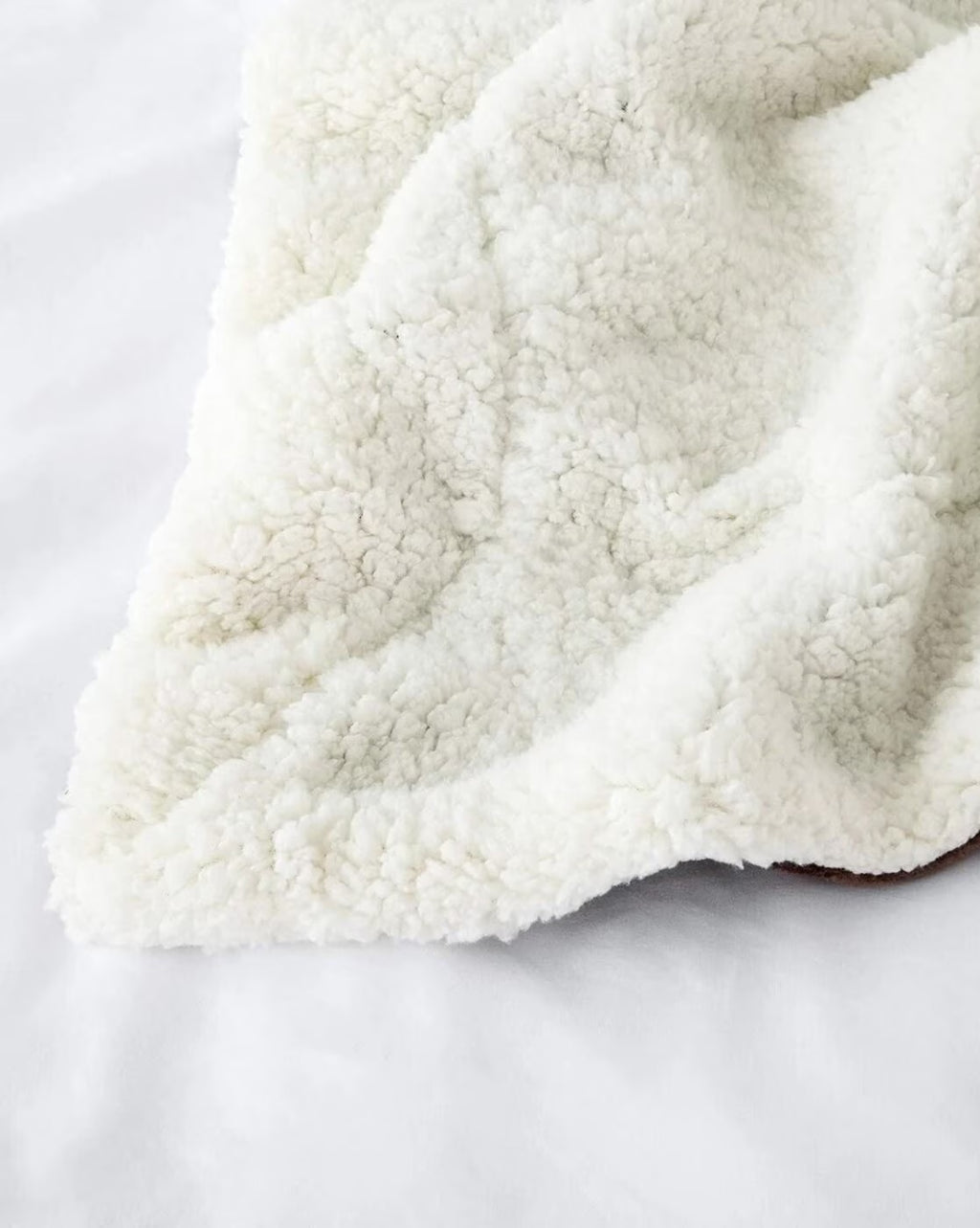 Furnofy Premium Soft Sherpa Warm Blankets (85x90 Inches) - Dark Coffee