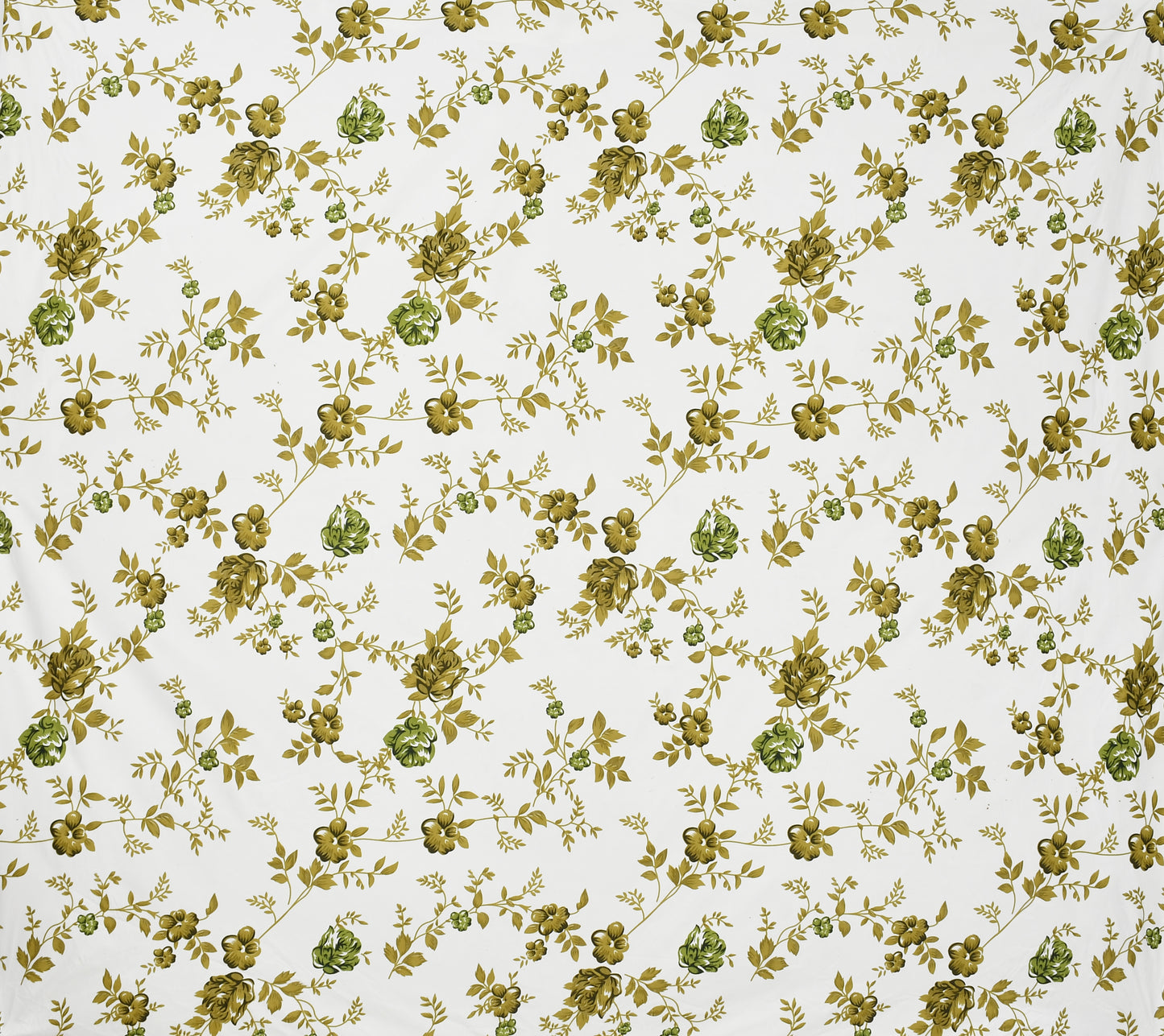 Furnofy 140 GSM Flat Double Bedsheet (90x100 inches) with 2 Pillow Covers (18x 27 inches) - Floral Multicolors