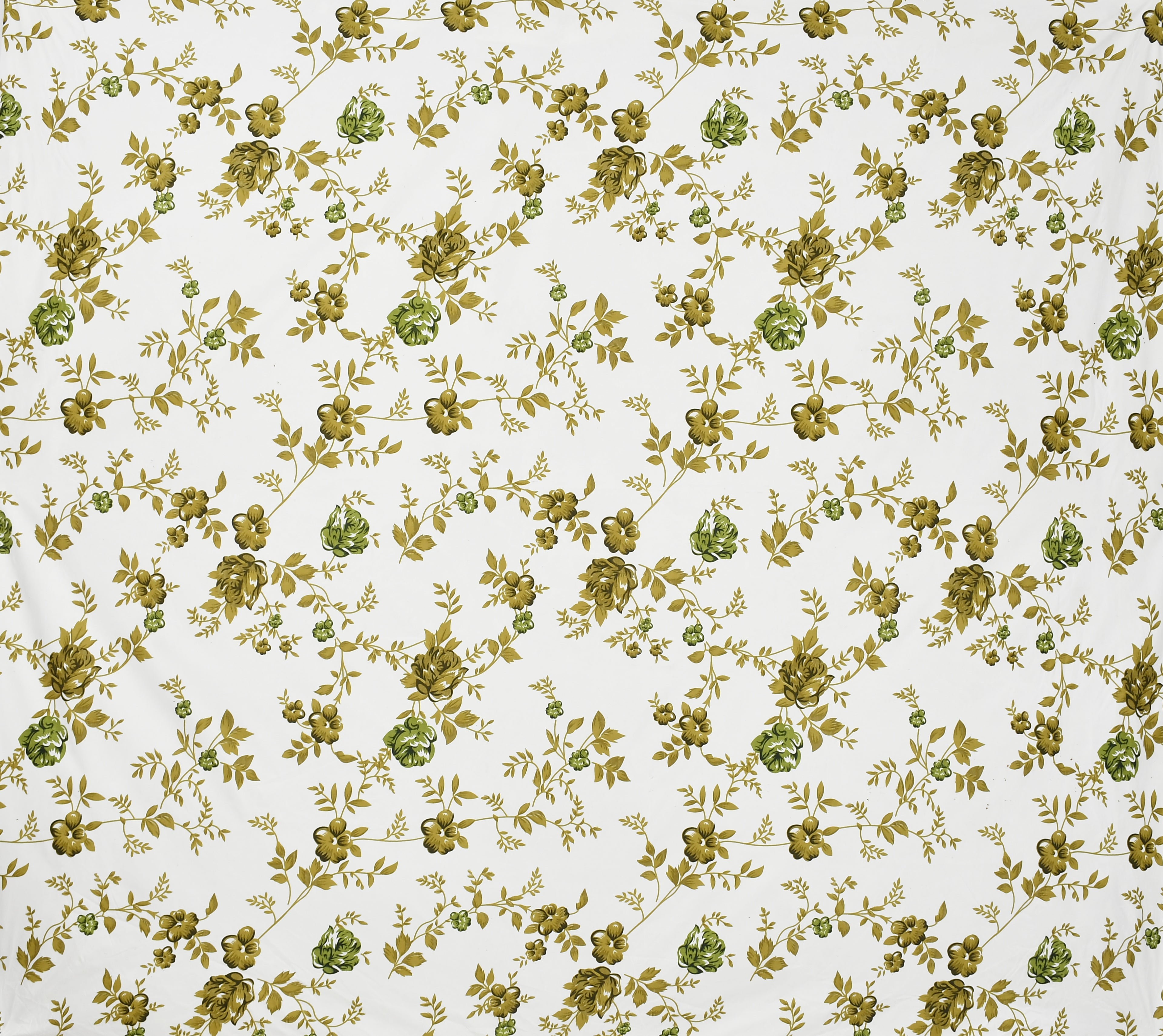 Furnofy 140 GSM Flat Double Bedsheet (90x100 inches) with 2 Pillow Covers (18x 27 inches) - Floral Multicolors