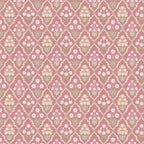 Furnofy 140 GSM Flat King Size Bedsheet (108 x 108 inches) with 2 Pillow Covers (18 x 27 inches) - Pink - Floral