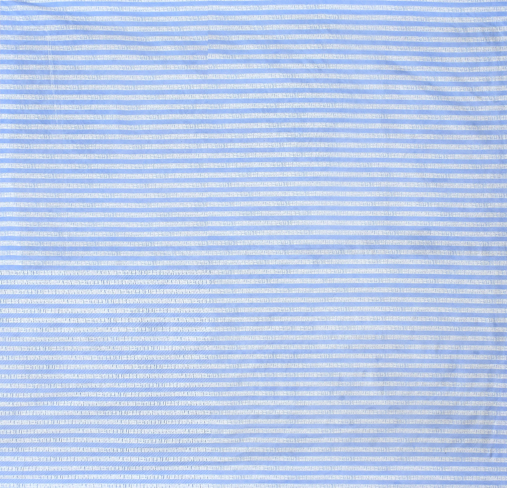 Furnofy 140 GSM Fitted  Double Bedsheet (78"x72" + 6" Pocket Size) with 2 Pillow Covers (18x27 inches) - Abstract, Blue