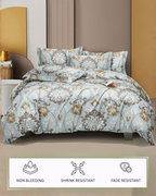 Furnofy 140 GSM Flat Single Bedsheet (60x90 inches) with 1 Pillow Cover (18x 27 inches)
