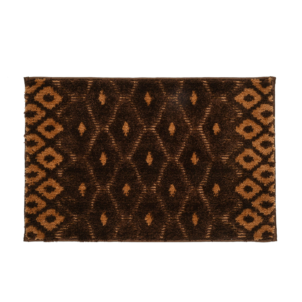 Furnofy Antiskid Lightweight Fluffy Doormats (Pack of 1, 40x60 CMs)